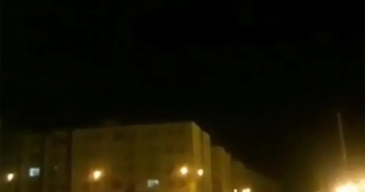 NBC News social preview of video documenting the Ukrainian plane crash over Iran