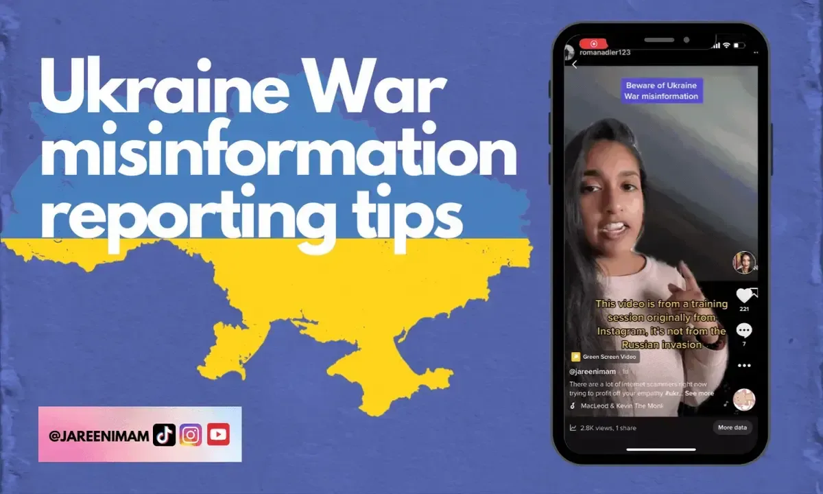 Ukraine War social media reporting