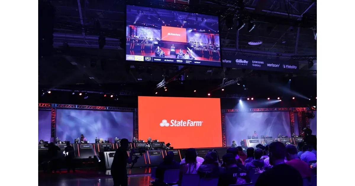 Amazon Ads social card for the State Farm and Twitch Rivals collaboration