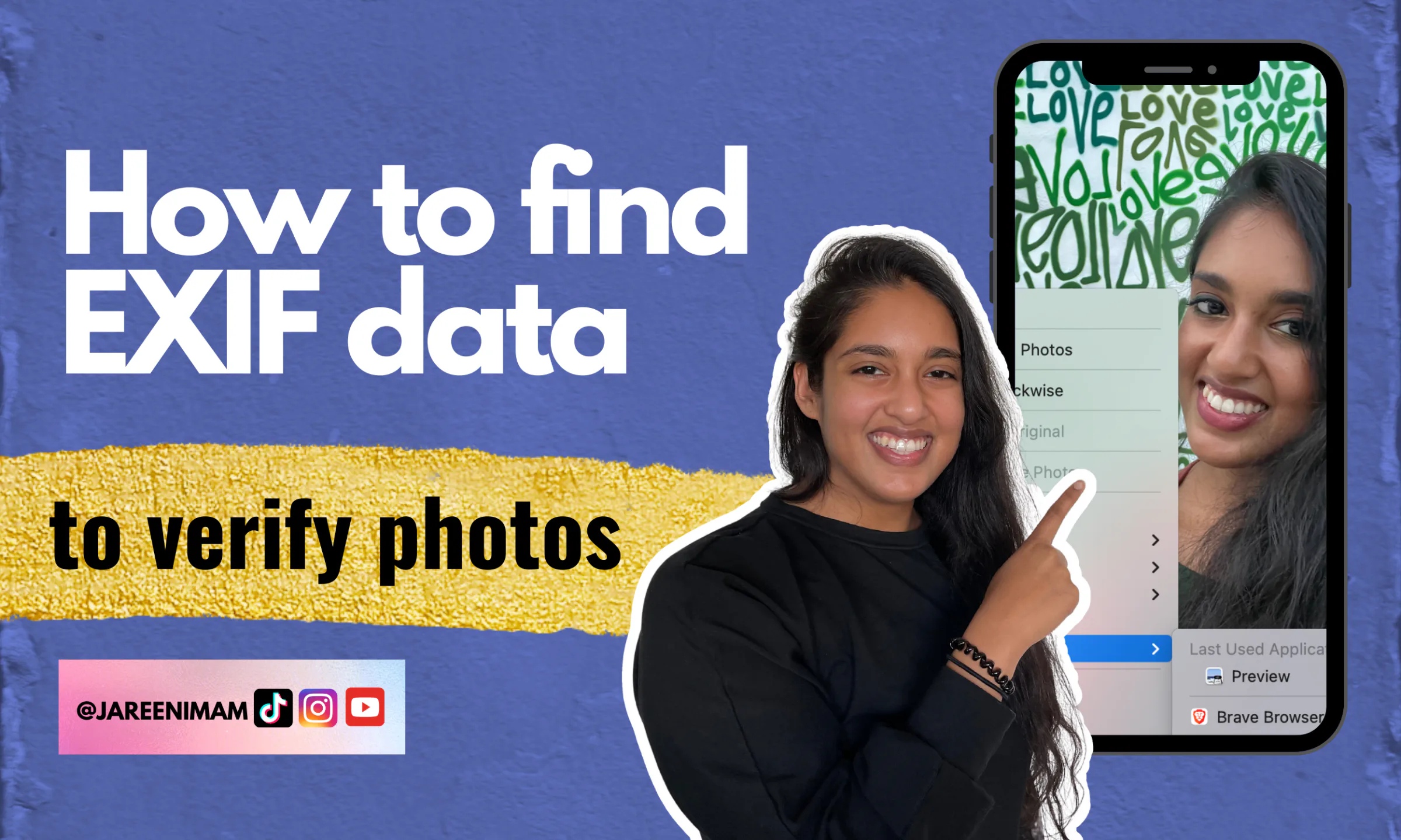 How to find EXIF data